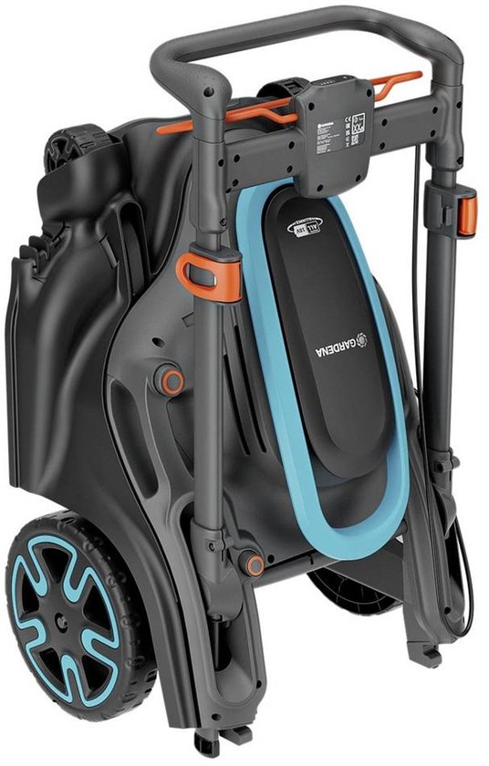 GARDENA PowerMax Duo 46/36V P4A Ready-To-Use-Set Accu-grasmaaier Accu Incl. 2 accu's, Incl. oplader, Met graskam, Inste van Merkloos	 — afbeelding 2