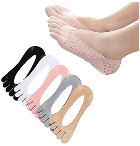 Chaussettes Invisibles Femme CLOSEMATE 6 Paires Chaussettes Invisibles Homme Femme Basses Et Courtes Socquettes Femmes 35-38