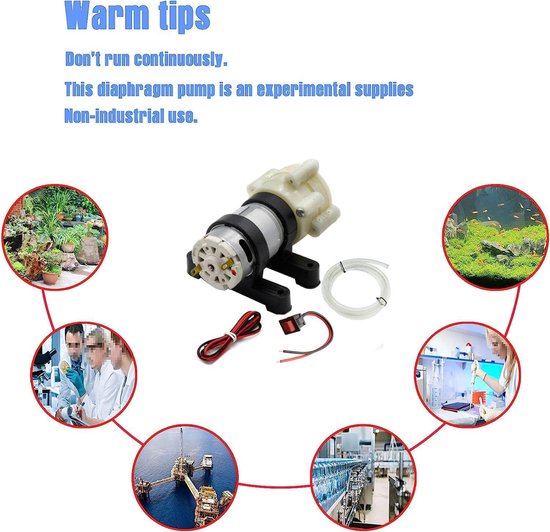 Waterpomp, 12 V zoetwaterpomp, 6 GPM, 30 l/min, zelfaanzuigende