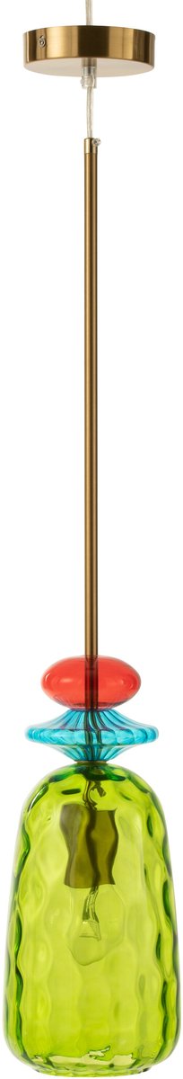 J-Line hanglamp Laurence - glas - mix