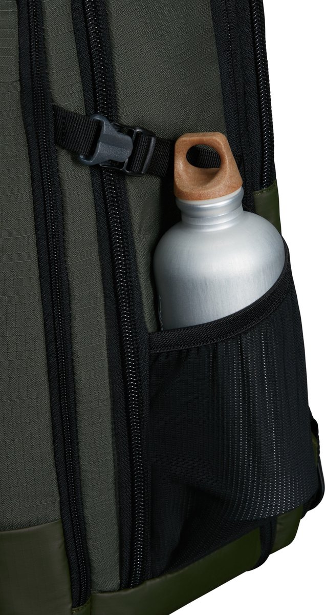 Samsonite Rugzak - Roadseeker Laptop Backpack L 17.3 -uitbreidbaar -Dark olive - 40 l – foto 3