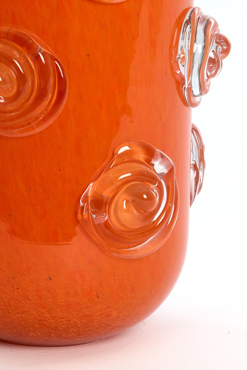 Vaas BARENDA - Ø20.5x21cm - Oranje