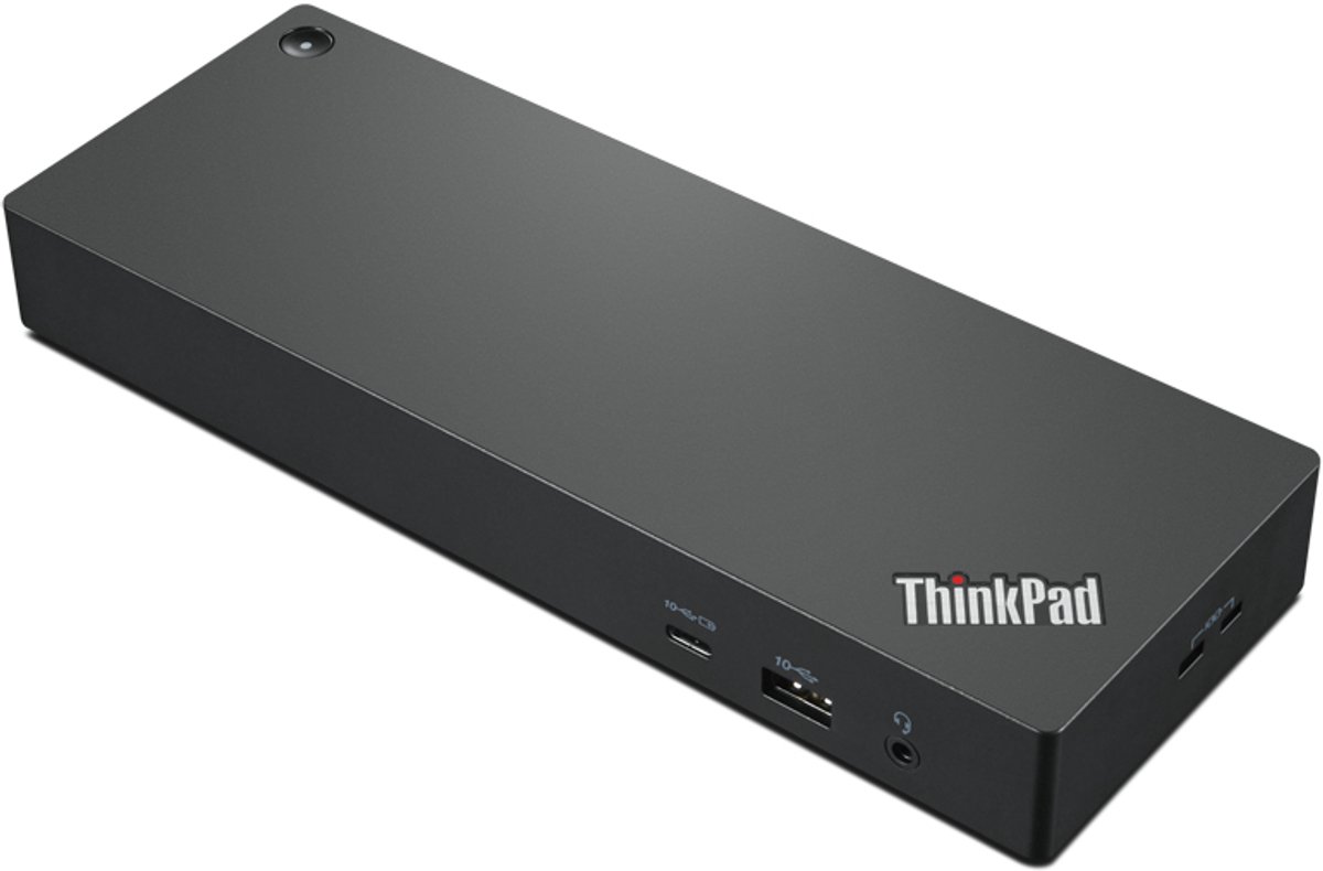 Lenovo 40B00300DK laptop dock & poortreplicator Bedraad Thunderbolt 4 Zwart, Rood