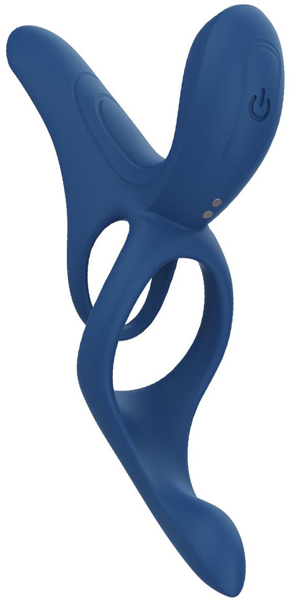 HoneyPlayBox - Pleasure Pivot App-gestuurde Vibrator voor Koppels Blauw