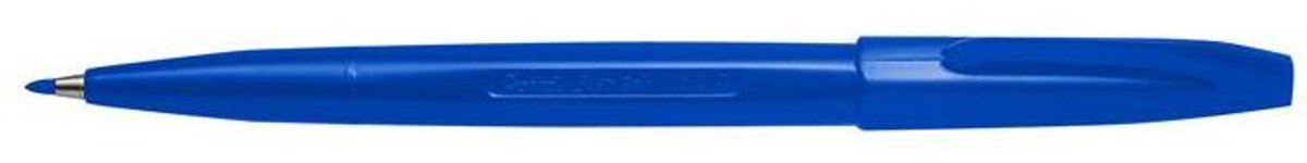 Fineliner pentel signpen s520 m blauw | 12 stuks