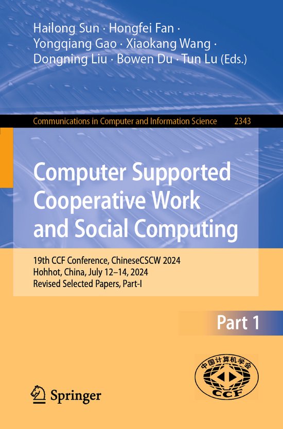 Communications in Computer and Information Science2343- Comp ... - cover