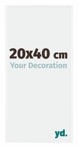 Cadre Photo Your Decoration Evry - 20x40cm - Wit Brillant