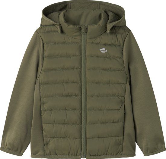 NAME IT NMNMIO HYBRID JACKET FO TB Unisex Jas - Dusty Olive