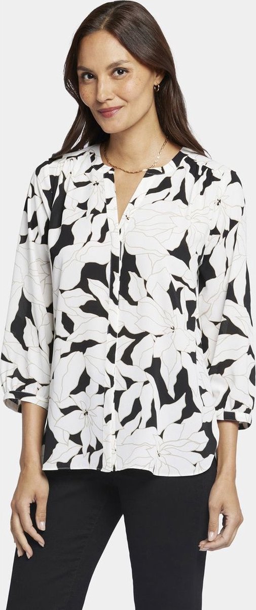 Pintuck Blouse Bloemenprint