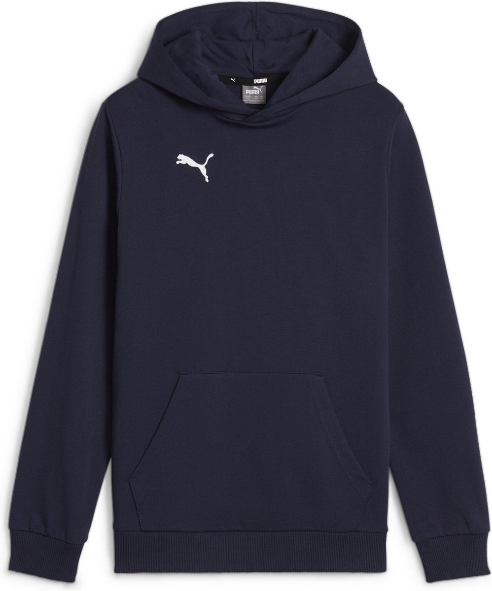 PUMA teamGOAL Casuals hoody-sweatshirt voor kinderen 658619 Blauw