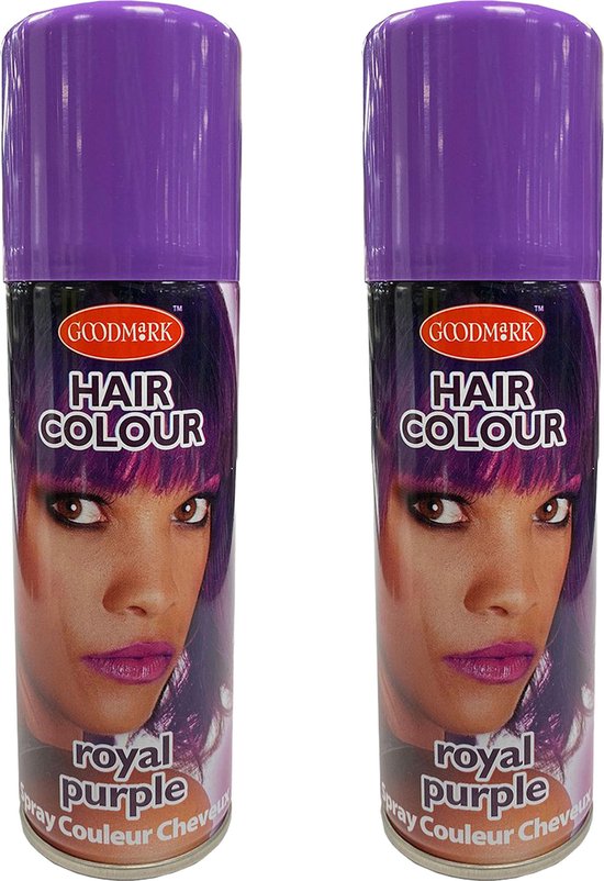 KERALOCK Night Life Farbhaarspray – Temporäre Highlights In Lila, 2er Pack