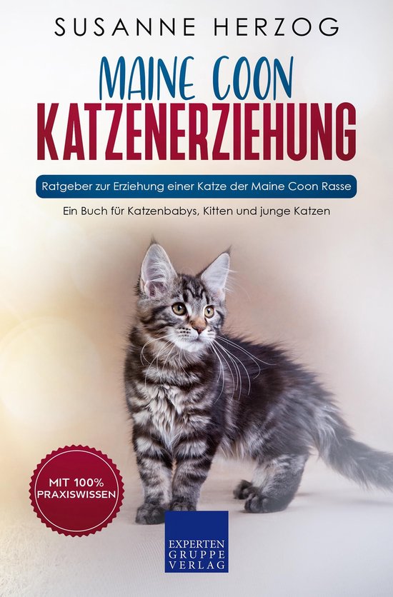 Maine Coon Katzenerziehung - Ratgeber zur Erziehung einer Ka ... - cover