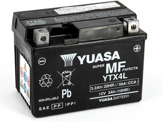 nieuwe sla yuasa-accu voor yamaha-auto