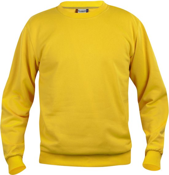 Clique Basic Roundneck 021030 - Lemon - XXL