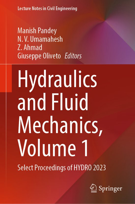 Lecture Notes in Civil Engineering547- Hydraulics and Fluid Mechanics ...