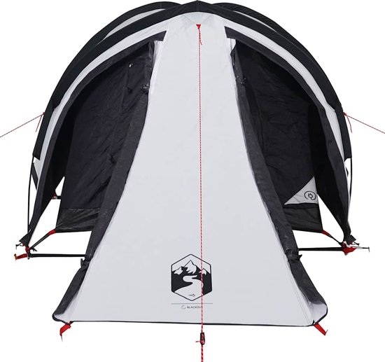 vidaXL Koepeltent - 2-persoons - Verduisterend Wit Kampeer Tent - Tent - Koepeltent - Tweepersoons Tent - Waterdichte Tent van Vidaxl — afbeelding 4
