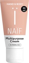 Naïf - Herstellende Alles-In-Éen Crème - Helpt tegen droge plekjes - Huidverzorging - met Natuurlijke Ingrediënten - 50ml