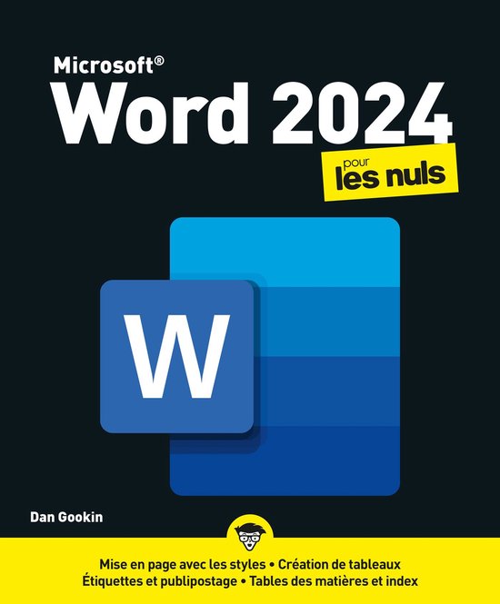 Informatique pour les nuls - Word 2024 pour les Nuls - cover