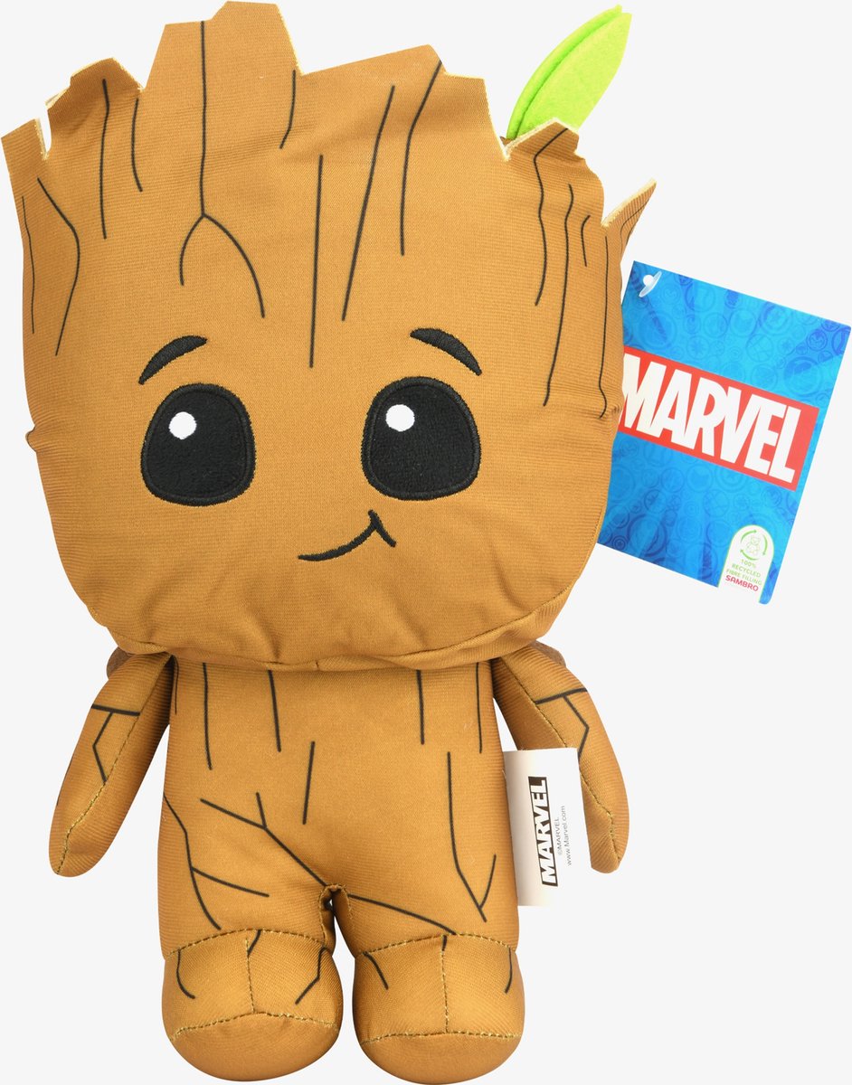 Lil' Bods Groot 30cm knuffel met geluid