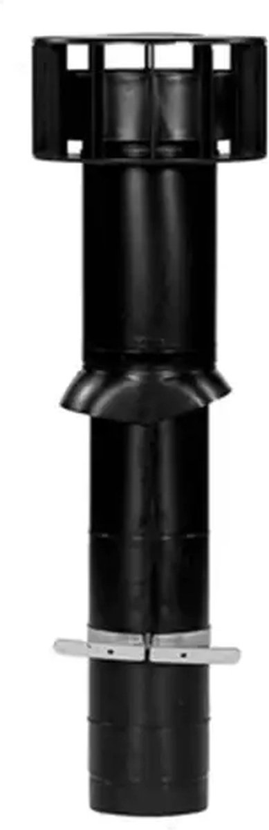 Ubbink Multivent dakdoorvoer Ø 131mm zwart 270m³/h - lengte 900mm