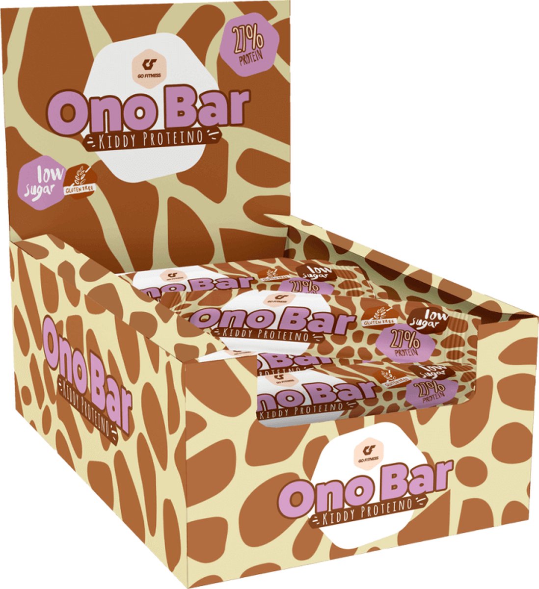 Go Fitness ONO Bar (12x40g) Kiddy Proteino - Repen - Eiwit Repen
