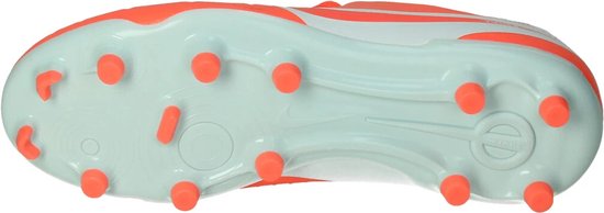 Nike Jr. Tiempo Legend 10 Academy - Voetbalschoenen - Maat 35 - Hot Lava/Wit / Wit - Tiempo - Voetbal - Kinder Voetbalschoenen van Nike — afbeelding 4