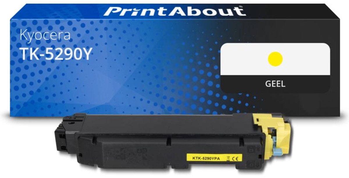 PrintAbout Huismerk Kyocera TK-5290Y Toner Geel