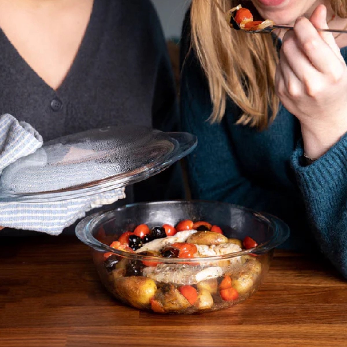 Pyrex Ronde schaal met deksel 2,3+0,7L — cadeau in Kookcadeaus - foto 3