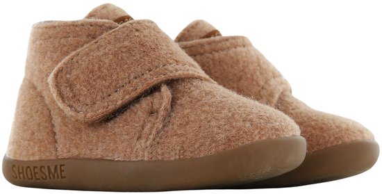 Bébé | Chaussures pour bébés | Filles, garçons | Cognac | Feutre | Shoesme | Taille 18