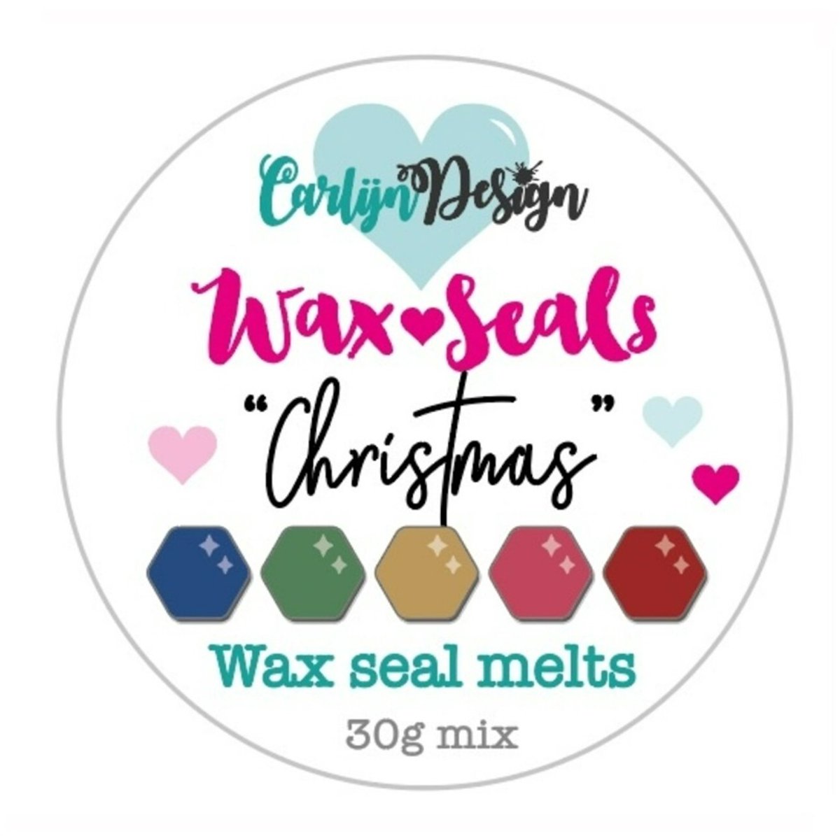 Waxzegel melts Christmas