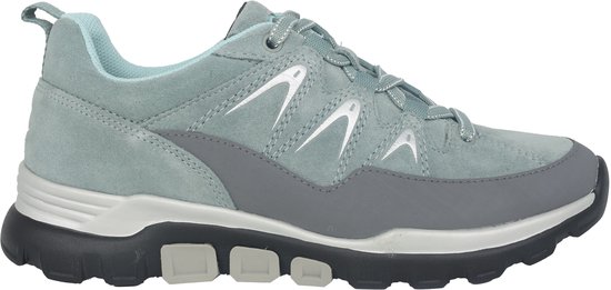 Gabor Rollingsoft SNEAKER LOW, Nubuk, Nightblue, (S.w/blau) Wechselfußbett 96.965.46 Schnürschuh