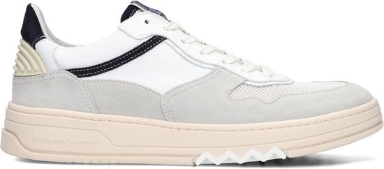 Floris Van Bommel Sfm-10166 De Okker Baskets pour femmes - Daim - Homme - Wit - Taille 44