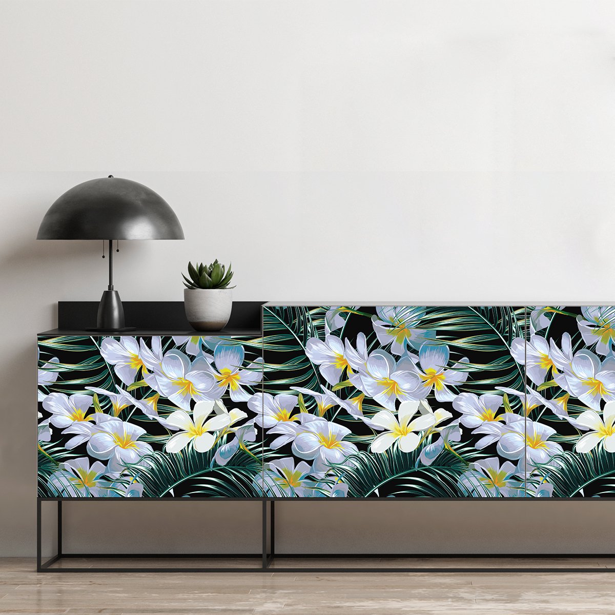 Ambiance Sticker Tropische meubelsticker Riohacha 40 x 60 cm Multi color