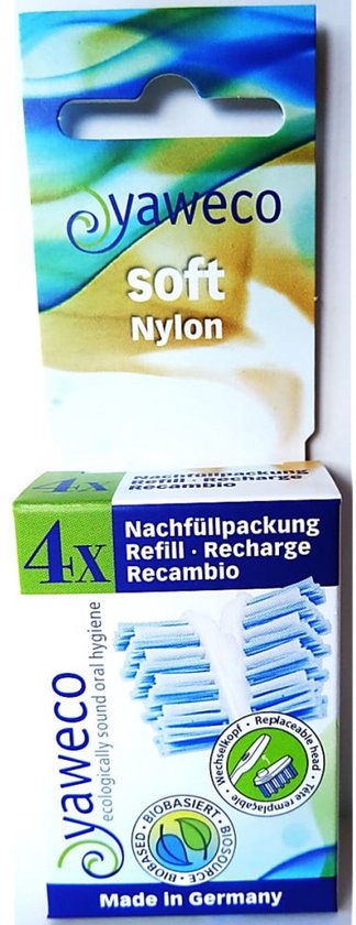 Yaweco Wechselköpfe Soft – 5 X 4er Pack Zahnbürstenköpfe Weich – Nachfüllköpfe Für Wechselkopf-Zahnbürsten