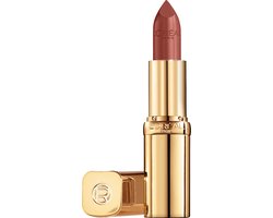 L’Oréal Paris Color Riche Satin Nude 635 Worth It Medium Lippenstift - Verzorgende Lipstick - Formule verrijkt met arganolie - Nude - 4,54gr