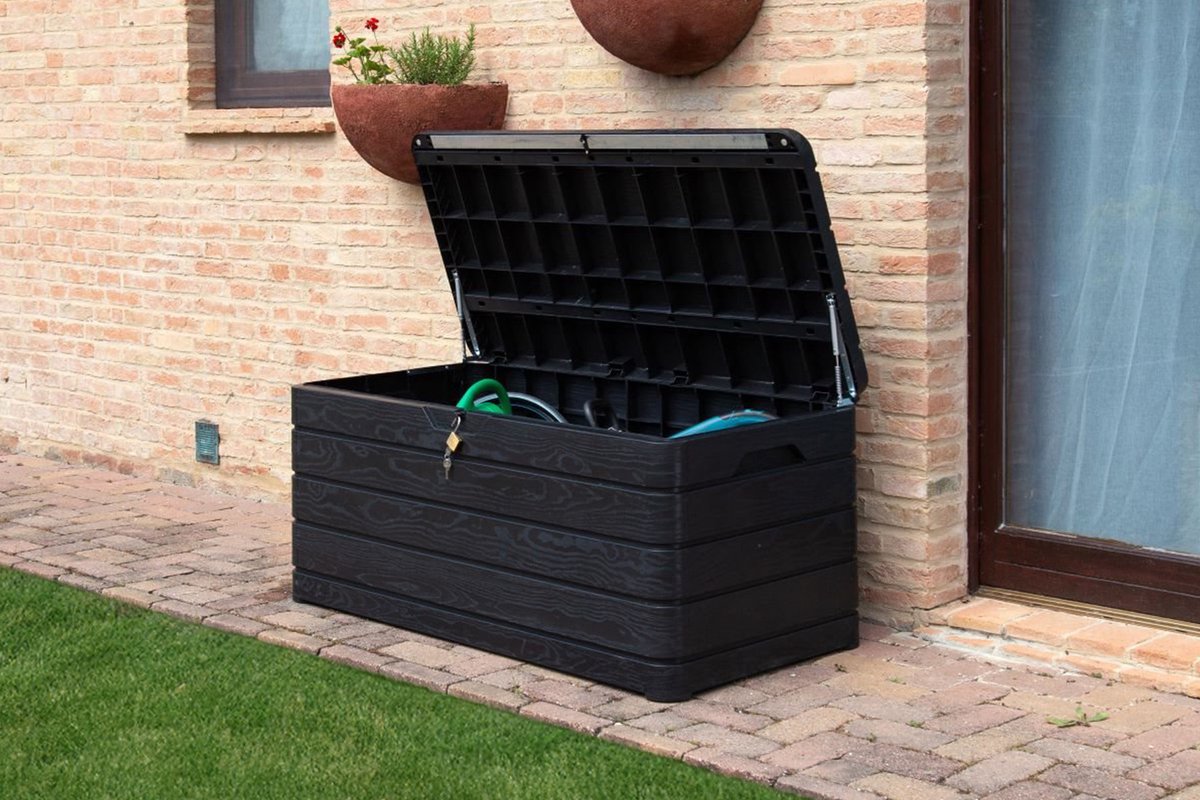 Toomax Dolomiti opbergbox 640 liter - donker grijs