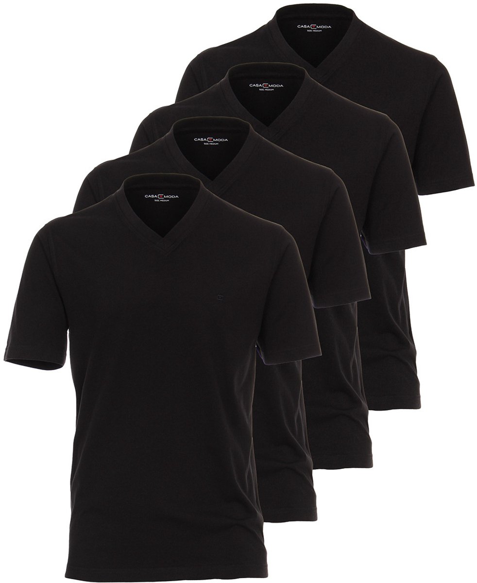 CASAMODA Heren t-shirt 4 pack Basic