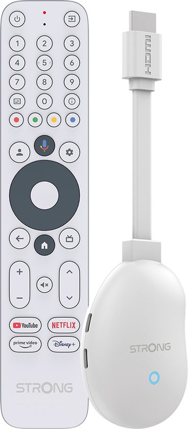 STRONG Streaming Box Android TV 4K UHD - Leap-S3+, Chromecast Integrato, Dolby Atmos