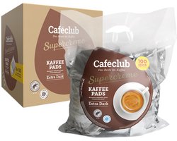 Caféclub Extra Dark Pads - 8 x 100