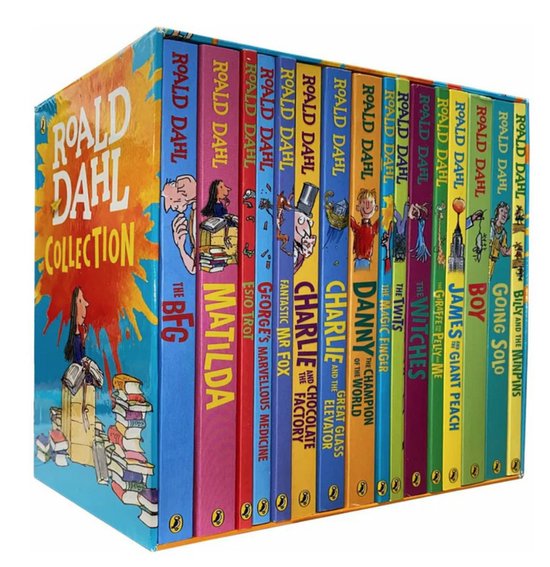 Roald Dahl Collection 16 Books Box Set (Original Edition)