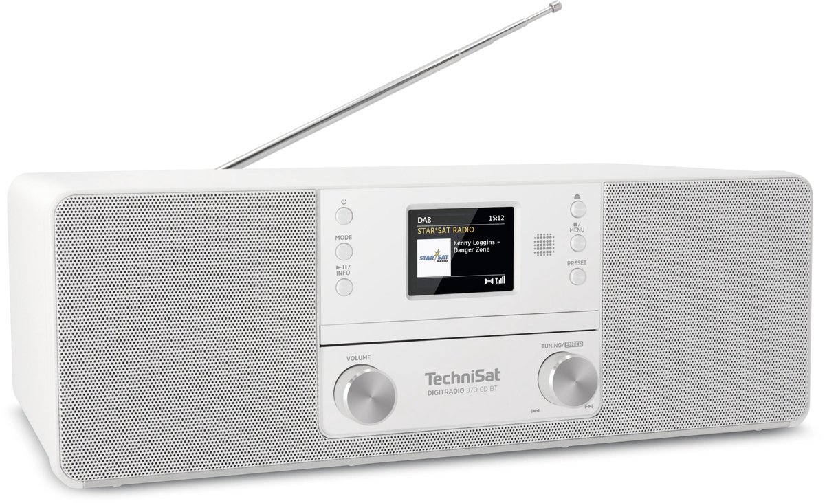 TechniSat DigitRadio 370 CD BT Wit