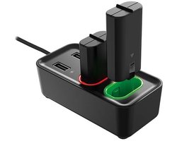 Subsonic Xbox Controller Oplaadstation - Batterij Kit - 1200 mAh - USB Hub - Snelladen