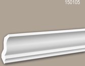 Kroonlijst 150105 Profhome Sierlijst Lijstwerk neo-classicisme stijl wit 2 m