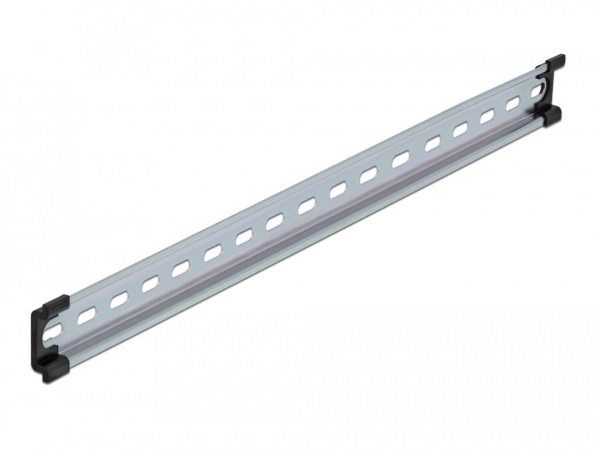 Delock DIN Rail 35 x 7.5 mm (19") Steel