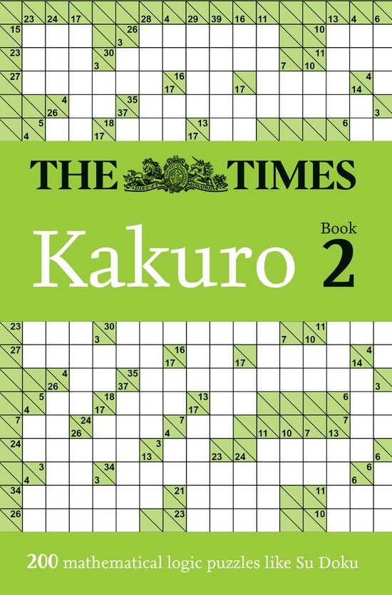 The Times Puzzle Books-The Times Kakuro Book 2