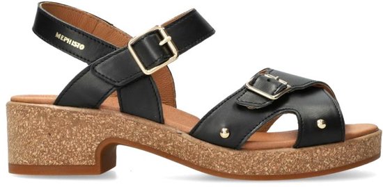 Fly London Dames EZUI240FLY Sandaal, Zwart, 35 UK, Zwart, 5 UK