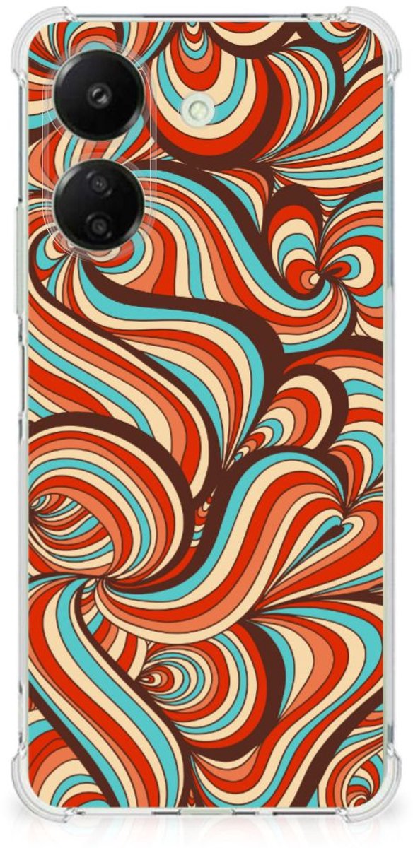 Xiaomi Redmi 13C 4G Back Cover Retro