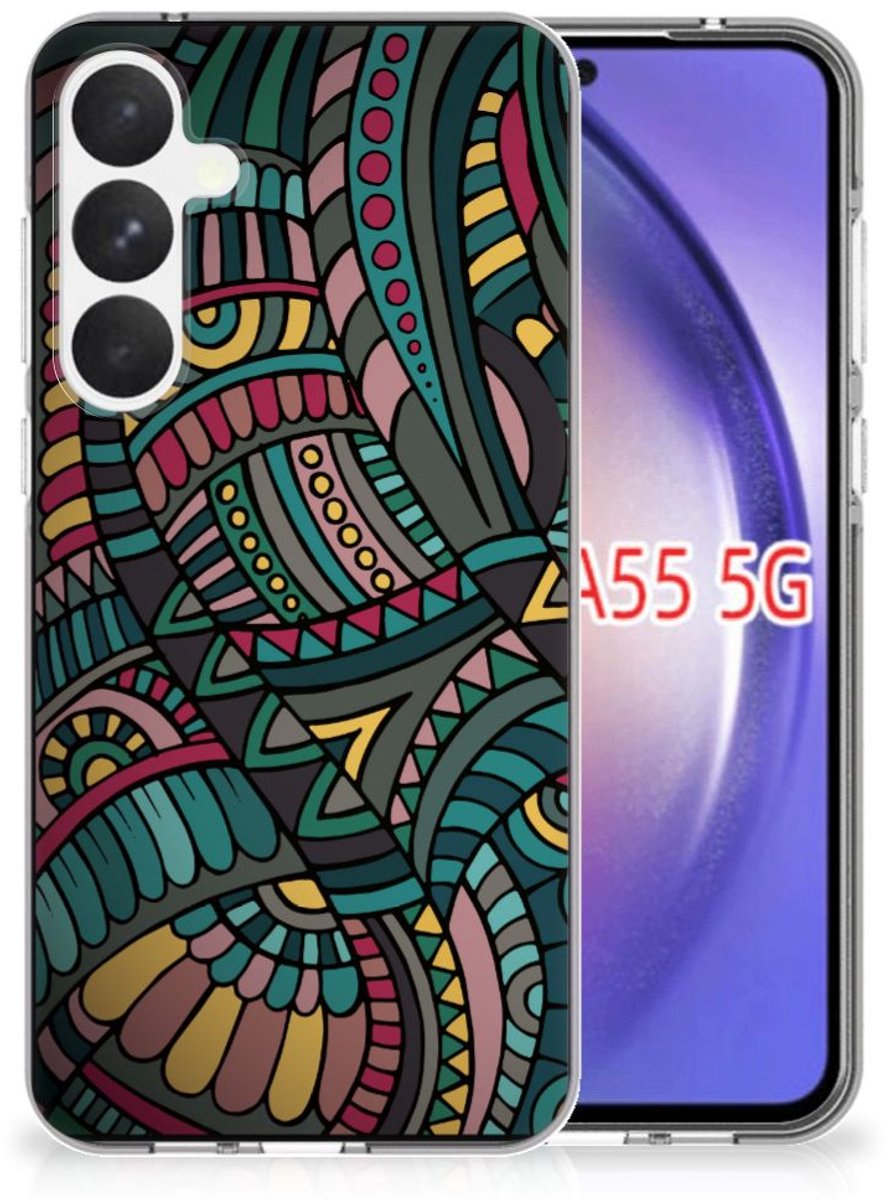 TPU Hoesje voor Samsung Galaxy A55 TPU bumper Aztec