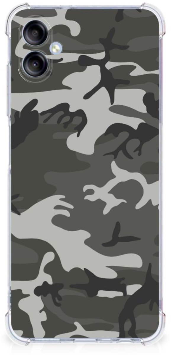 Samsung Galaxy A05 Doorzichtige Silicone Hoesje Army Light