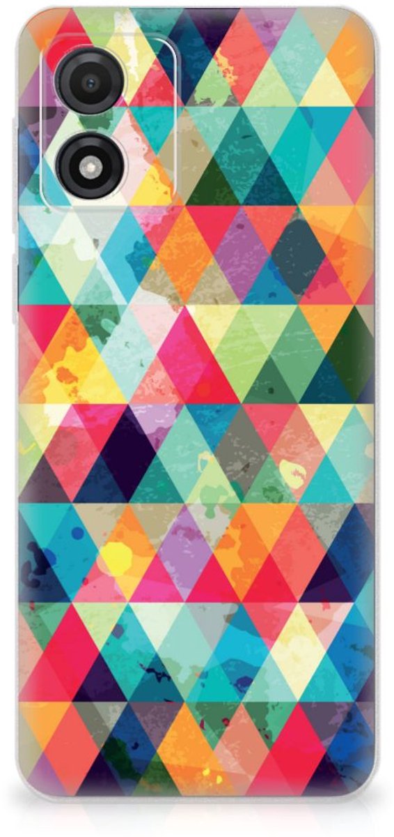 Motorola Moto E13 TPU bumper Geruit